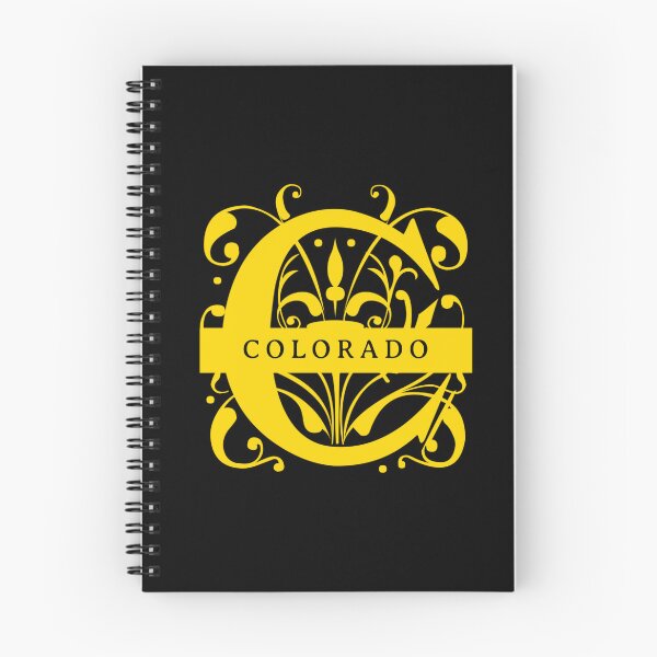 Item preview, Colorado State Split Letter Monogram designed and sold by US States Merch.