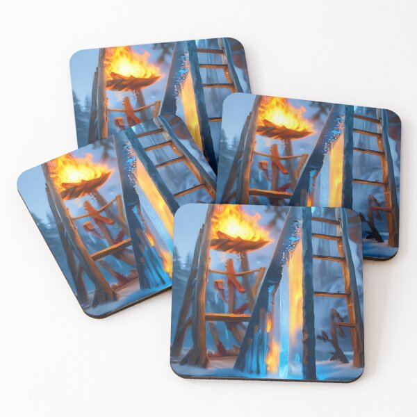 Item preview, Fire & Ice digital art. designed and sold by Nomad-Maynard.