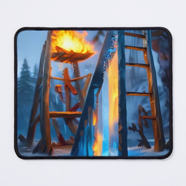 Item preview, Fire & Ice digital art. designed and sold by Nomad-Maynard.