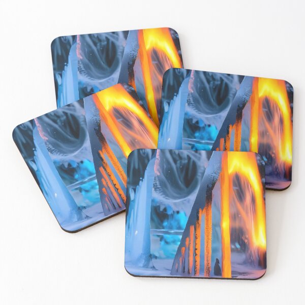 Item preview, Fire & Ice digital art. designed and sold by Nomad-Maynard.