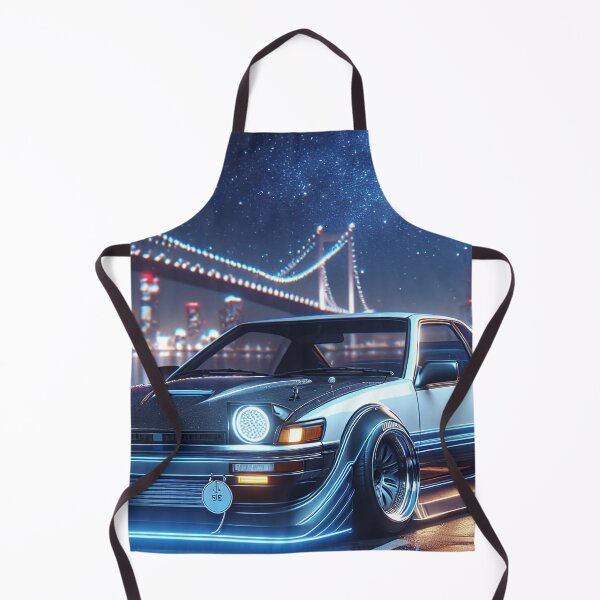 Item preview, Neon Art Retro Poster Black Toyota Celica Liftback 2000 GT designed and sold by Salimgor Hangaround Music.