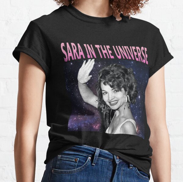 SARA MONTIEL, SARA IN THE UNIVERSE Camiseta clásica