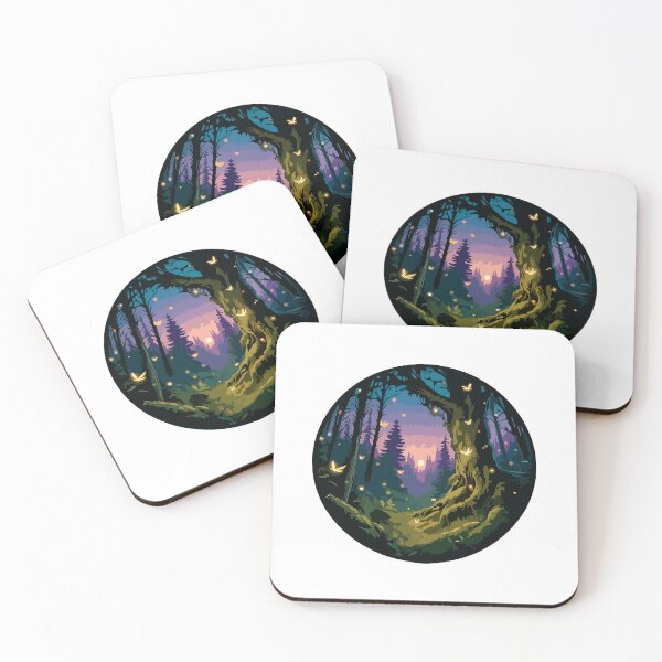 Item preview, Enchanted Forest Twilight designed and sold by Akioos.