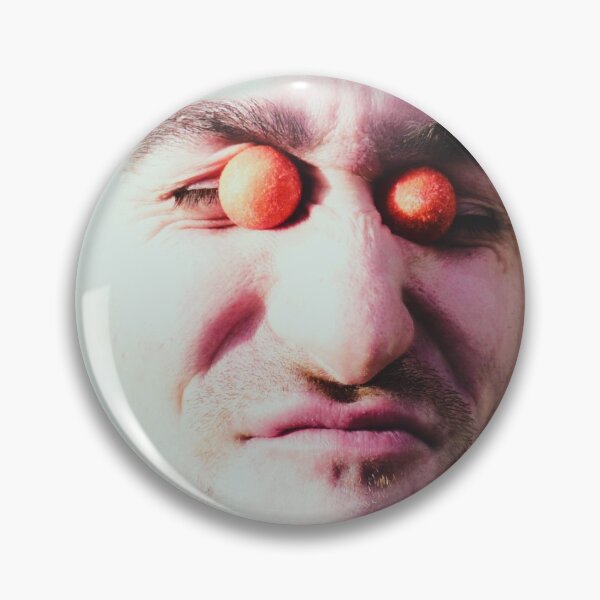 Item preview, Photograph portrait of man with candy on his eyes designed and sold by Carré Comme Orange.