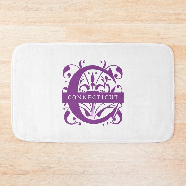 Item preview, Connecticut State Split Letter Monogram designed and sold by US States Merch.