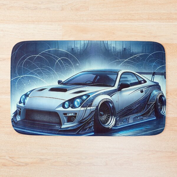 Item preview, Neon Art Retro Poster Modern Toyota Celica Liftback 2000 GT designed and sold by Salimgor Hangaround Music.