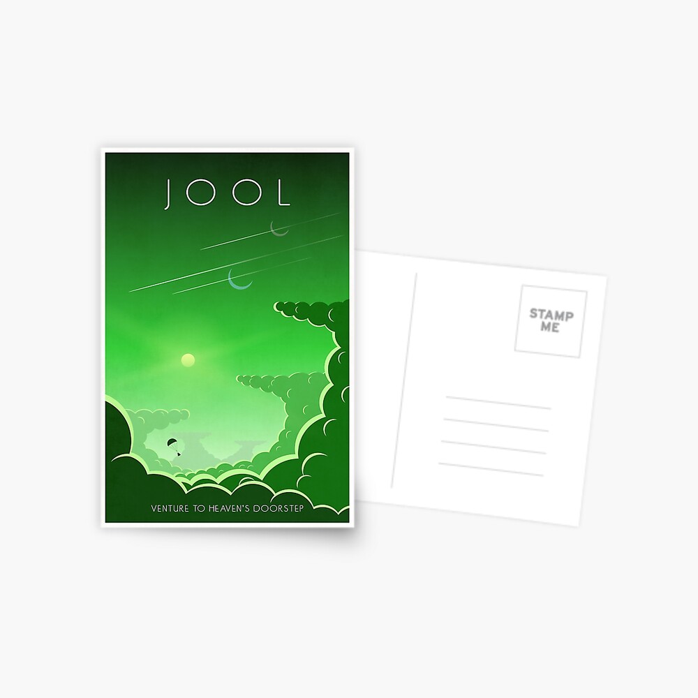 Kerbal Space Program Poster Jool Postcard By Happysquiddy Redbubble