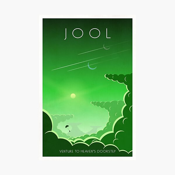 Item preview, Kerbal Space Program Poster - Jool designed and sold by HappySquiddy.
