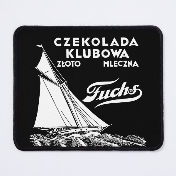 Item preview, Fuchs Chocolate Label with Sailboat Illustration - Gold Milk Club Chocolate designed and sold by VintageBazaar.