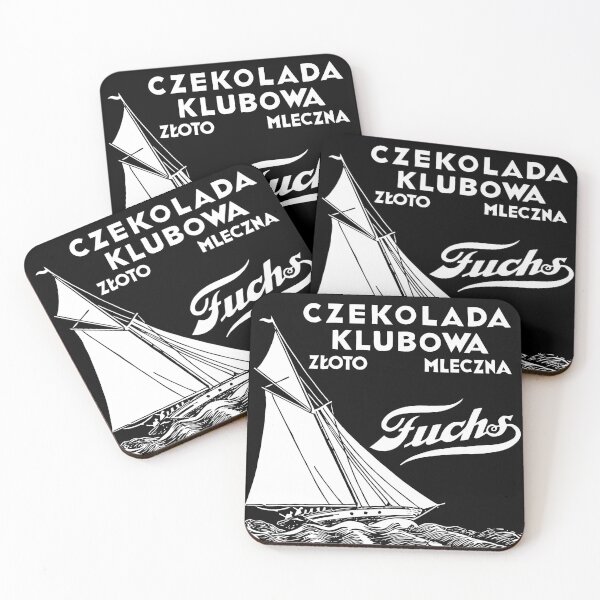 Item preview, Fuchs Chocolate Label with Sailboat Illustration - Gold Milk Club Chocolate designed and sold by VintageBazaar.