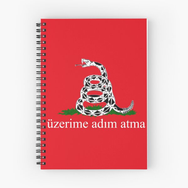 Item preview, Red Turkish Gadsden Flag (kırmızı türk gadsden bayrağı) designed and sold by JonathanR1994.