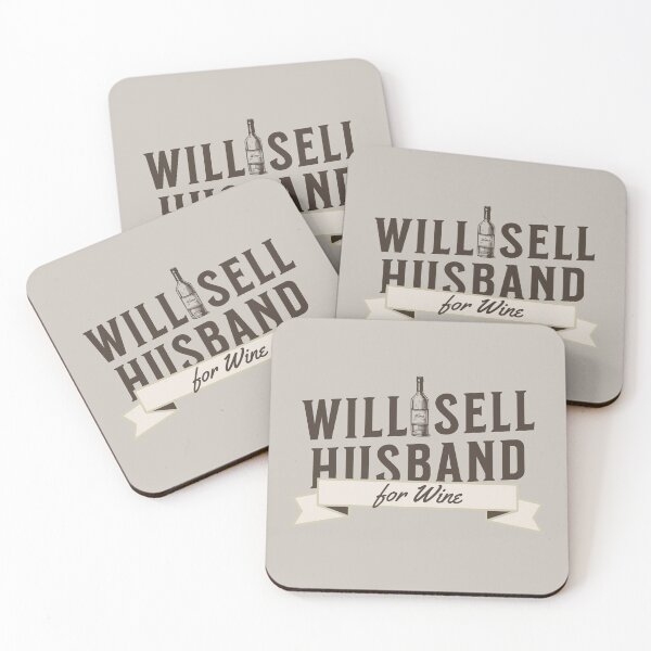 Item preview, Will Sell Husband for Wine - Red, White and Rose Wine Lover Gift designed and sold by CROWNLIGHT.