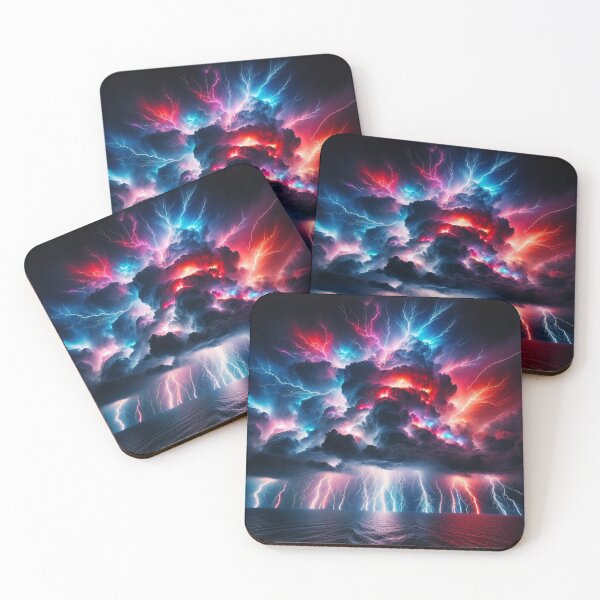 Item preview, Colourful Lightening designed and sold by GypsyMerch.