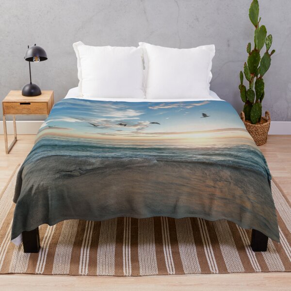 Item preview, Sunrise, Birds Flying over the Ocean designed and sold by Jaydee001.