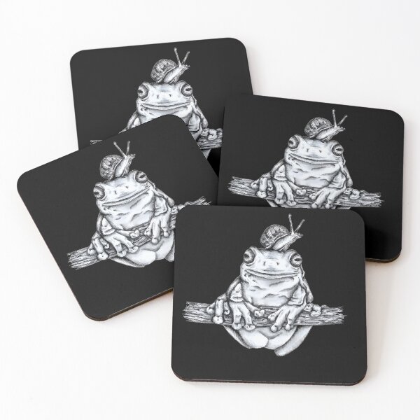 Item preview, Friendly Frog and Snail designed and sold by Geralthewhite.
