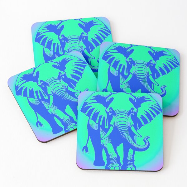 Item preview, Azure Majesty: Blue Elephant Design designed and sold by GrizzlyCollective.