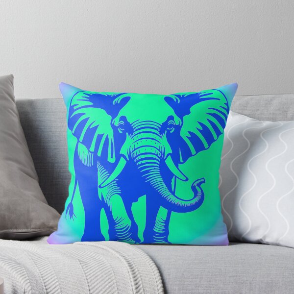 Item preview, Azure Majesty: Blue Elephant Design designed and sold by GrizzlyCollective.