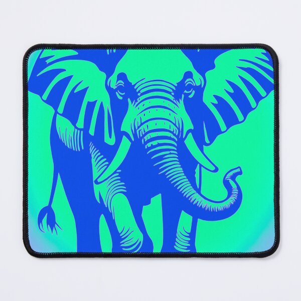Item preview, Azure Majesty: Blue Elephant Design designed and sold by GrizzlyCollective.