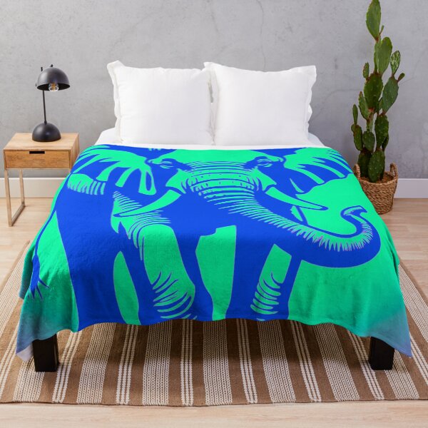 Item preview, Azure Majesty: Blue Elephant Design designed and sold by GrizzlyCollective.