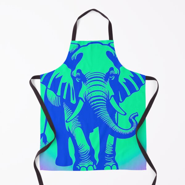 Item preview, Azure Majesty: Blue Elephant Design designed and sold by GrizzlyCollective.