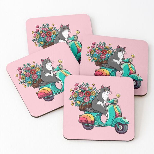 Item preview, The Flower Delivery designed and sold by KilkennyCat Art.