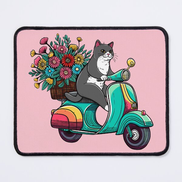 Item preview, The Flower Delivery designed and sold by KilkennyCat Art.
