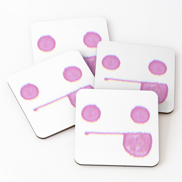 Item preview, Playful/Frustration Emoticon Mauve Glitch  designed and sold by JaygiesDesign.