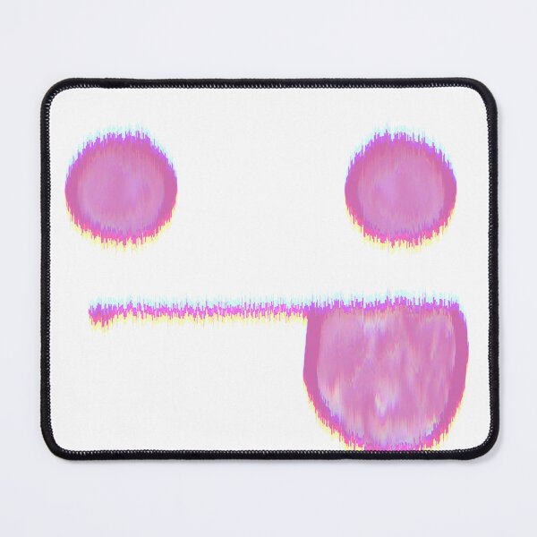 Item preview, Playful/Frustration Emoticon Mauve Glitch designed and sold by JaygiesDesign.