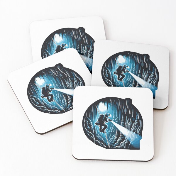 Item preview, Moonlit Cave Exploration - Adventurous Spelunker Art designed and sold by Akioos.