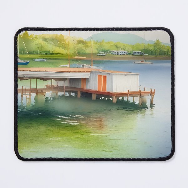 Item preview, Boathouse on the water designed and sold by Nomad-Maynard.