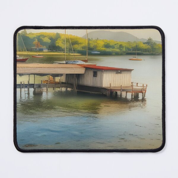 Item preview, Boathouse on the water designed and sold by Nomad-Maynard.