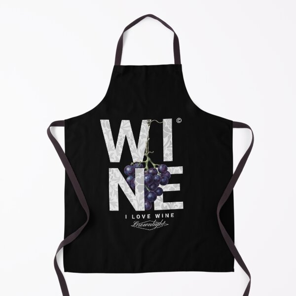 Item preview, Grape and Wine, I Love Wine - Red, White and Rose Wine Lover Gift designed and sold by CROWNLIGHT.