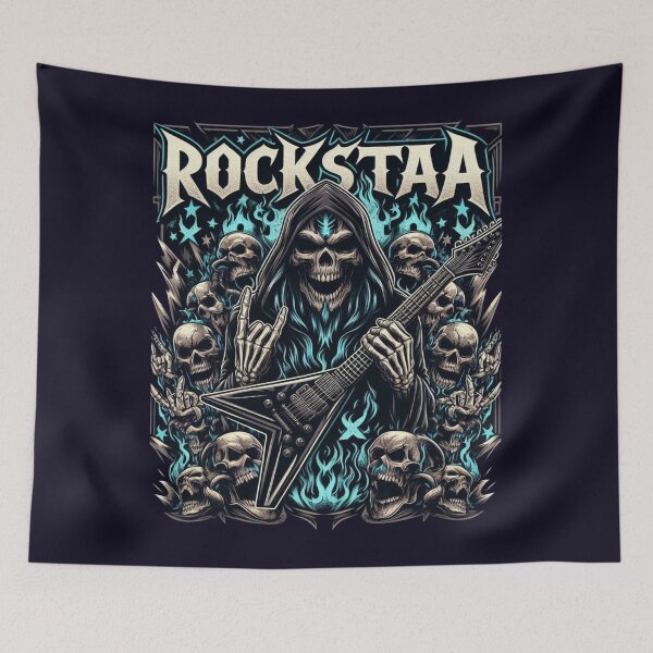 Item preview, Rockstar Skull Death Dark Style designed and sold by KTGim.