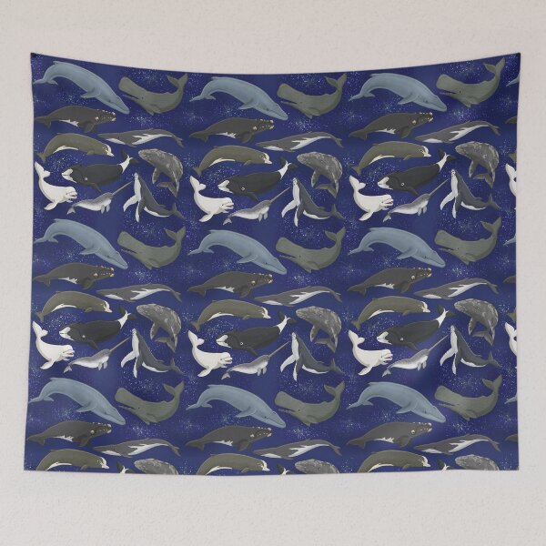 Item preview, Galaxy Whales  designed and sold by Artsydragongal.
