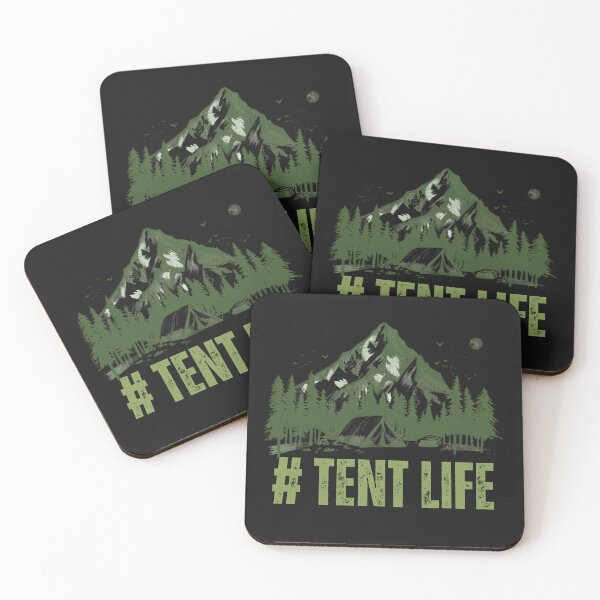 Item preview, Rustic Distressed Tent Life designed and sold by AlienOccupation.