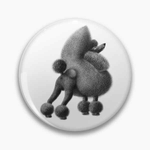 Item preview, Poodle, black poodle, cool dog, beautiful dog designed and sold by noico.