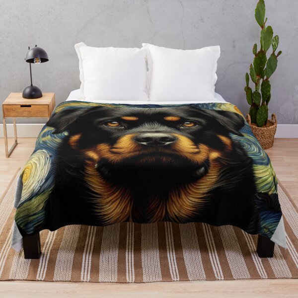 Item preview, Rottweiler VanGogh Starry Nigh designed and sold by 123ks.