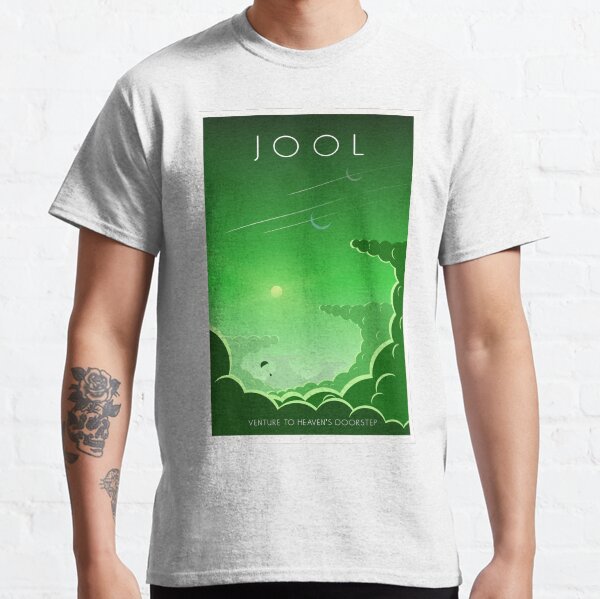 Cartel del programa espacial Kerbal - Jool Camiseta clásica