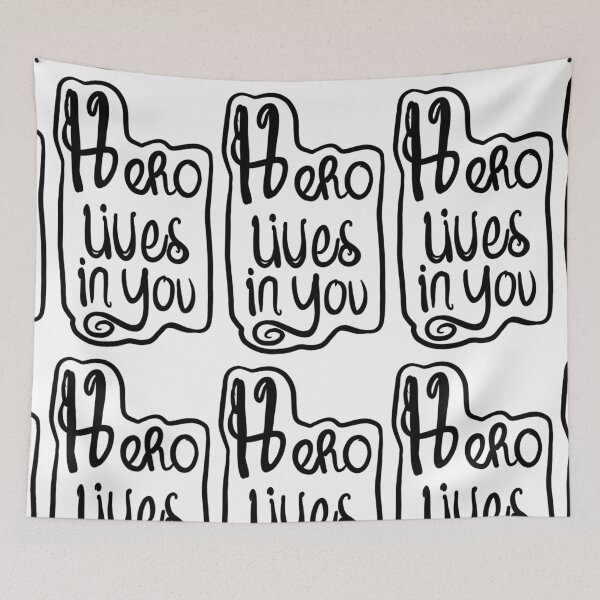 Item preview, Hero lives in you  designed and sold by BloomingART88.