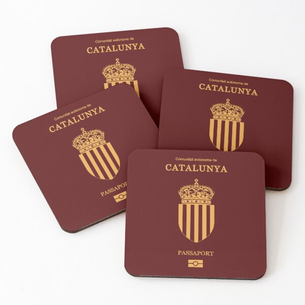 Item preview, Catalonia passport (Spain) designed and sold by Travellerz.