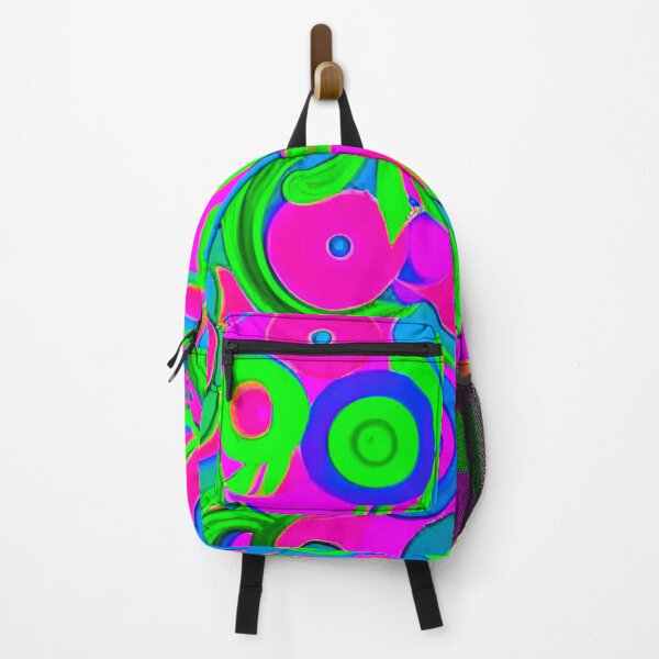Item preview, Pink Blossoms in Emerald Green: Vibrant Pattern designed and sold by GrizzlyCollective.
