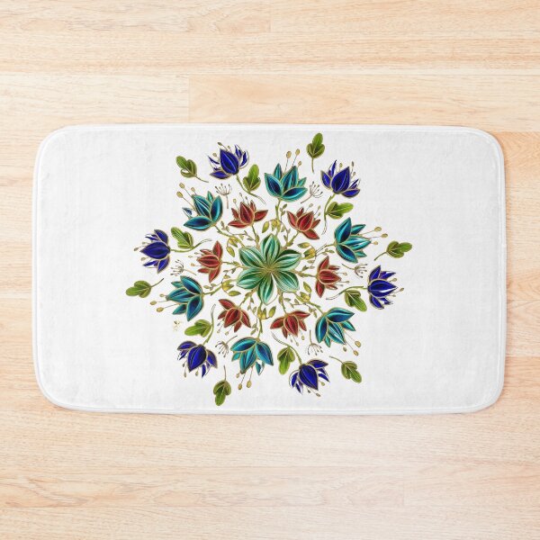 Item preview, Ice Flake Mandala Abstract designed and sold by Anas Arts.