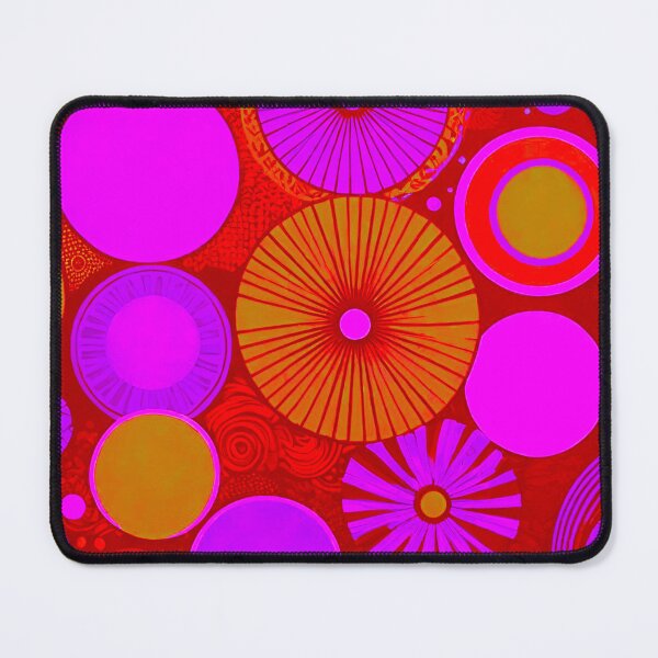 Item preview, Rosy Intrigue: Pink and Red Pattern designed and sold by GrizzlyCollective.
