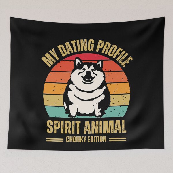 Item preview, My Dating Profile Spirit Animal  designed and sold by AussieWonders.