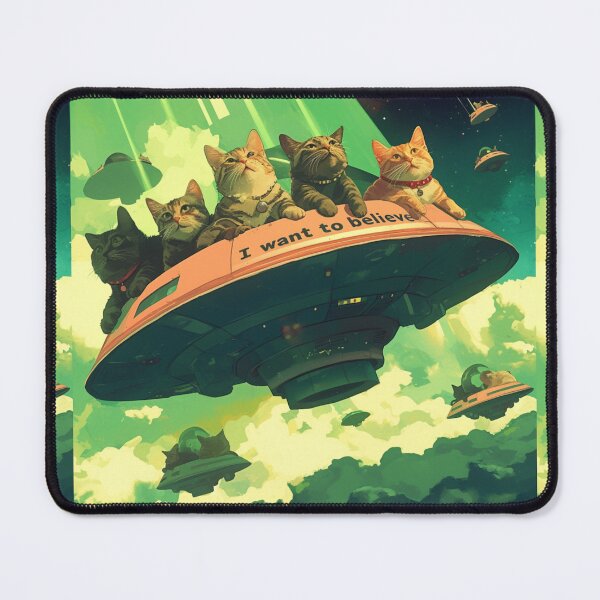 Item preview, Ufo Cats designed and sold by MendaciousMina.