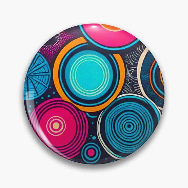 Item preview, Circular Symphony: Dynamic Circle Pattern Design designed and sold by GrizzlyCollective.
