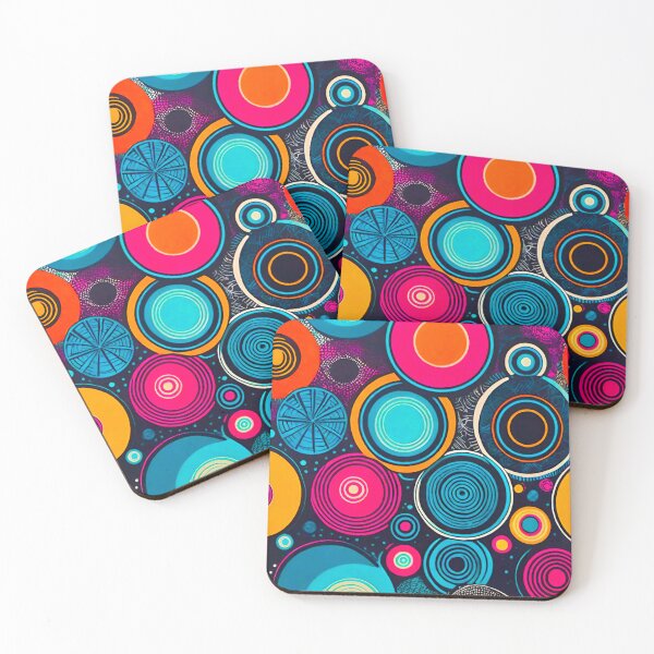 Item preview, Circular Symphony: Dynamic Circle Pattern Design designed and sold by GrizzlyCollective.