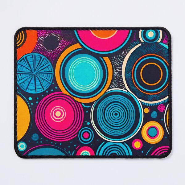 Item preview, Circular Symphony: Dynamic Circle Pattern Design designed and sold by GrizzlyCollective.