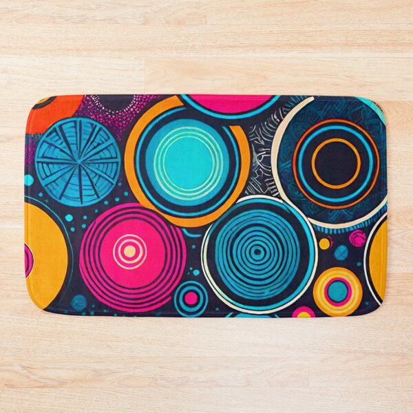 Item preview, Circular Symphony: Dynamic Circle Pattern Design designed and sold by GrizzlyCollective.