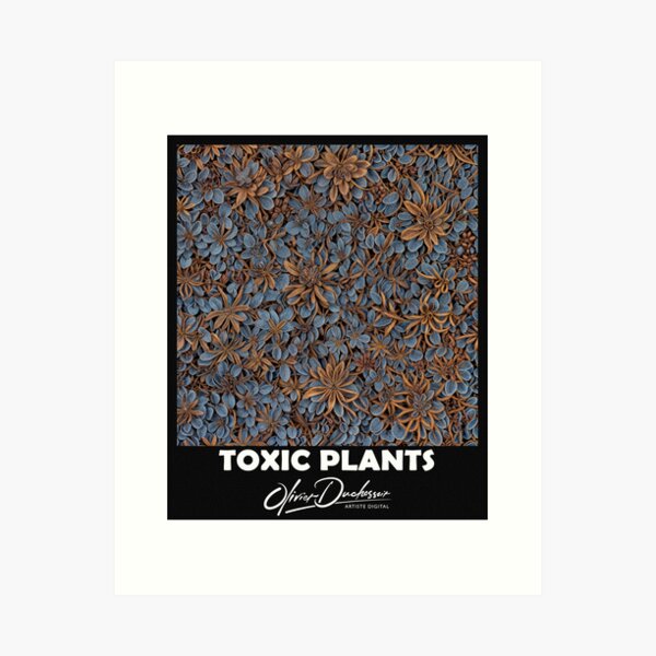 Aperçu de l'œuvre Toxic plant 64 créée et vendue par olivier duchossoir.